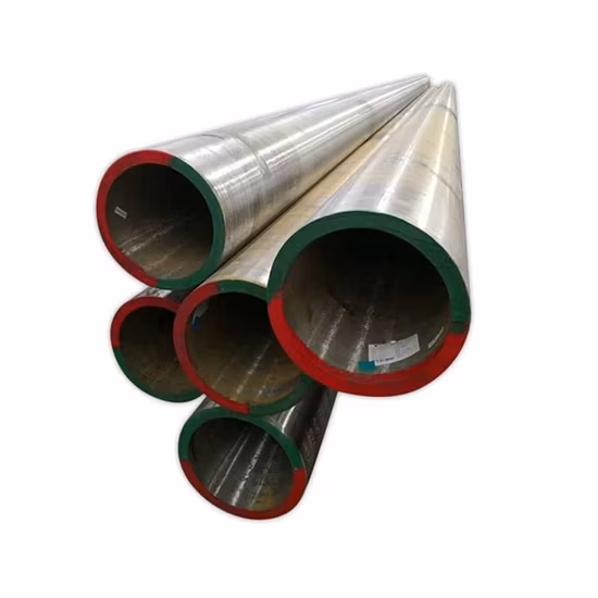 Tubo redondo preto de aço macio para material de construção Tubo de aço API